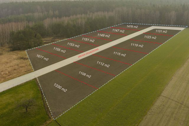 Działka budowlana Nowe Chrusty, ul. Kasztanowa. Zdjęcie 1