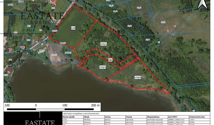 Działka inwestycyjna Martiany