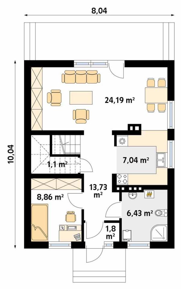 dom wolnostojący, 5 pokoi Wólka, ul. Parkowa. Zdjęcie 14