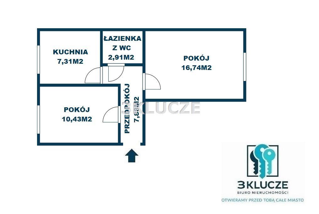 Mieszkanie 2-pokojowe Lublin Wieniawa, ul. Obrońców Pokoju. Zdjęcie 17