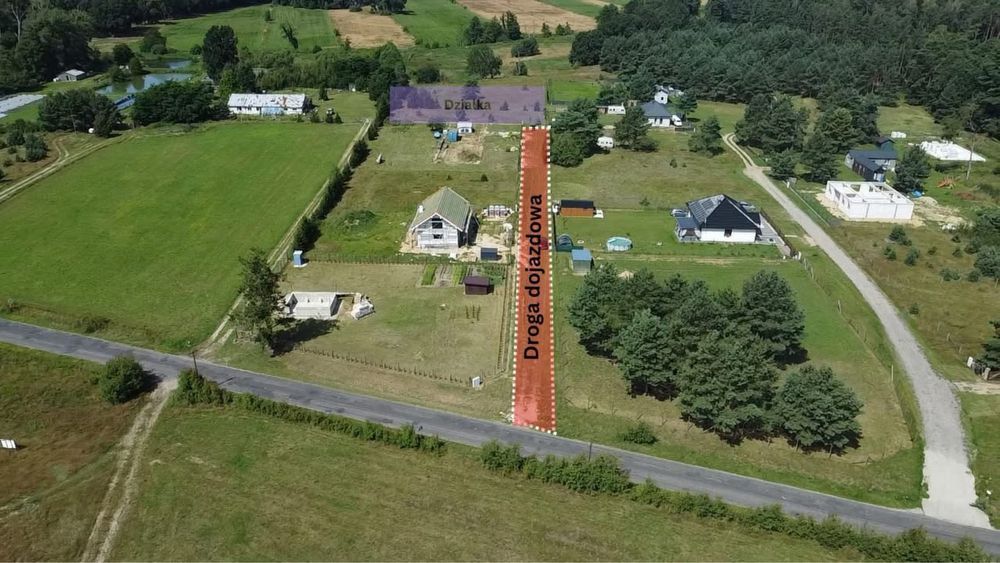 Działka budowlana Dzisna. Zdjęcie 6