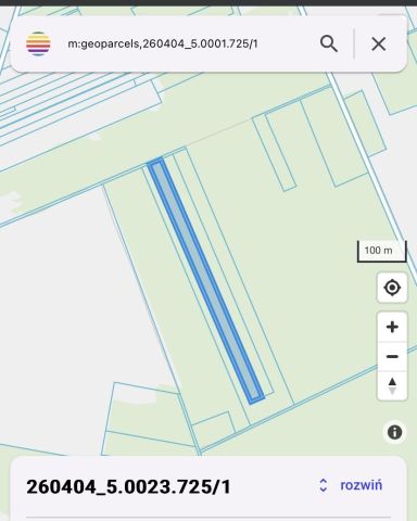 Działka leśna Śladków Duży. Zdjęcie 1