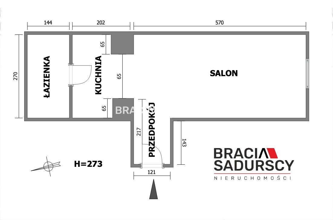 Mieszkanie 1-pokojowe Kraków Prądnik Czerwony, ul. Ułanów. Zdjęcie 3