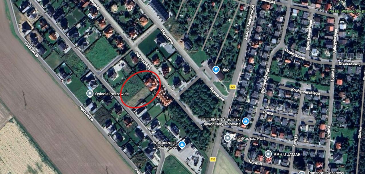 Działka budowlana Paszowice. Zdjęcie 1