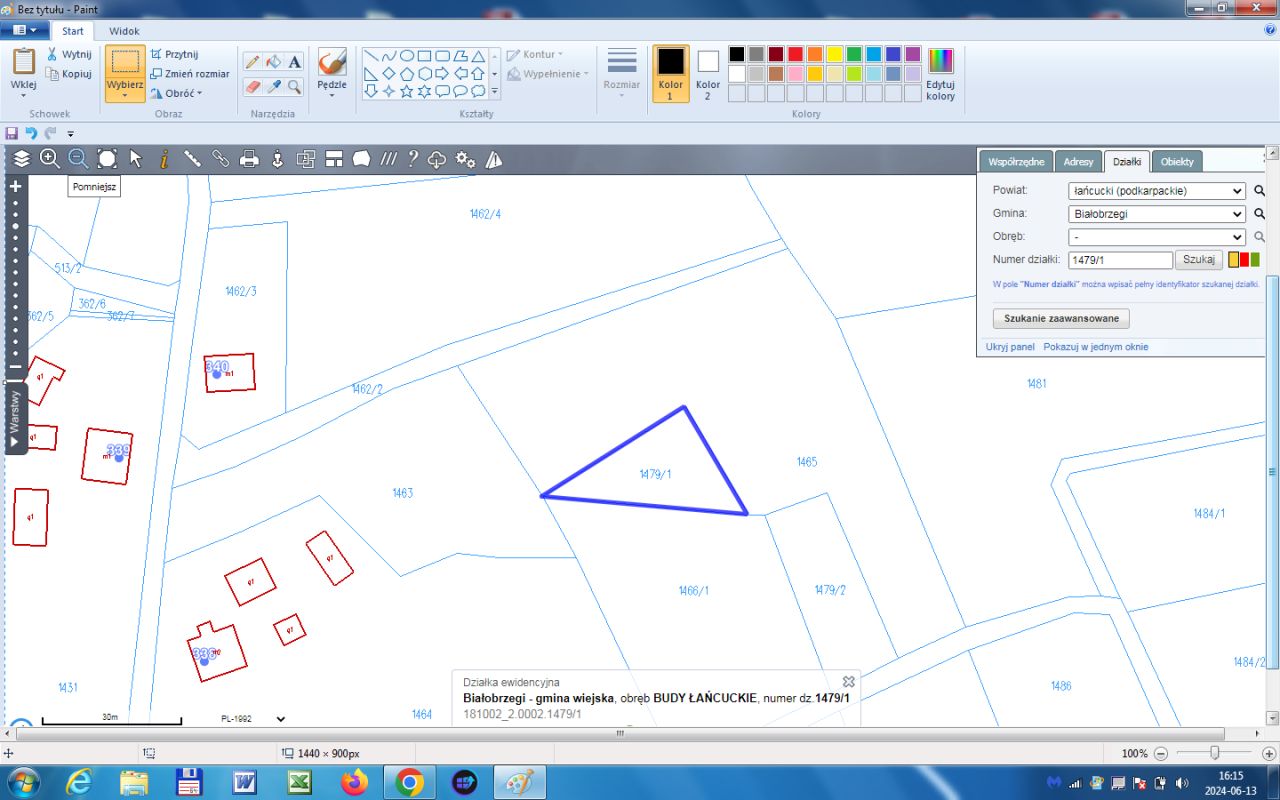 Działka budowlana Budy Łańcuckie Pasieka. Zdjęcie 3