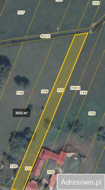 Działka rolno-budowlana Strych. Zdjęcie 4