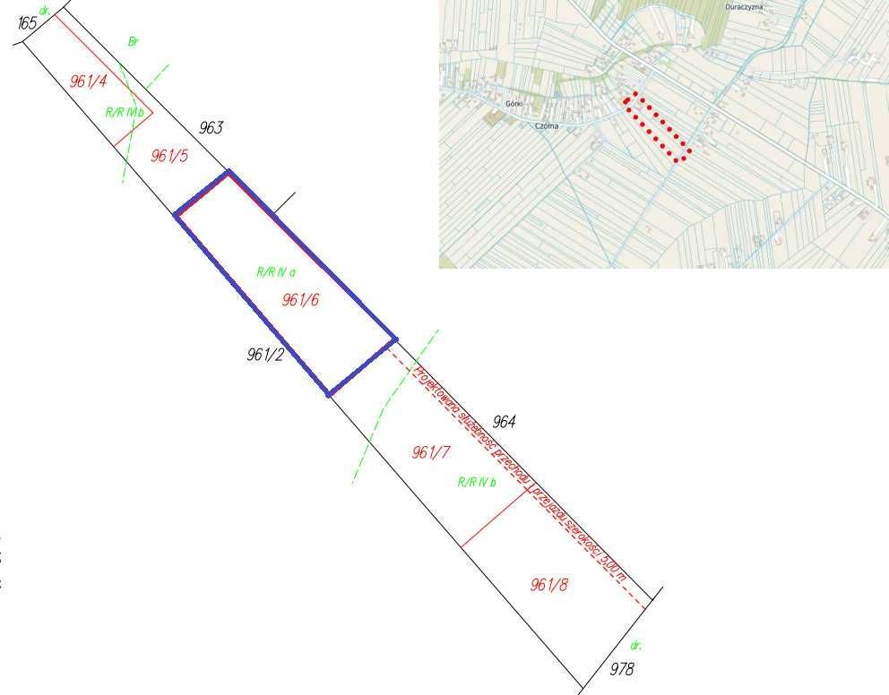 Działka rolno-budowlana Czółna. Zdjęcie 3