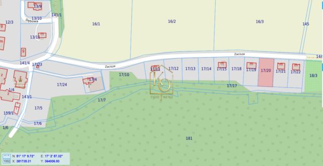 Działka budowlana Będkowo, ul. Zacisze. Zdjęcie 6