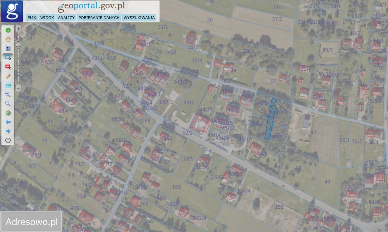 Działka budowlana Koszyce Wielkie