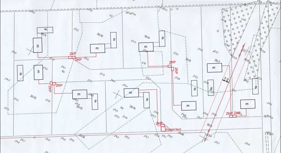 Działka budowlana Przebród. Zdjęcie 4