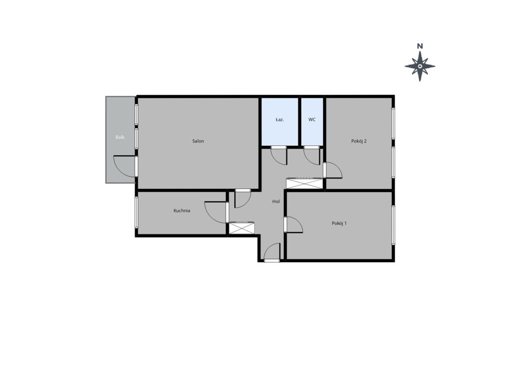 Mieszkanie 3-pokojowe Warszawa Wola, ul. Płocka. Zdjęcie 12