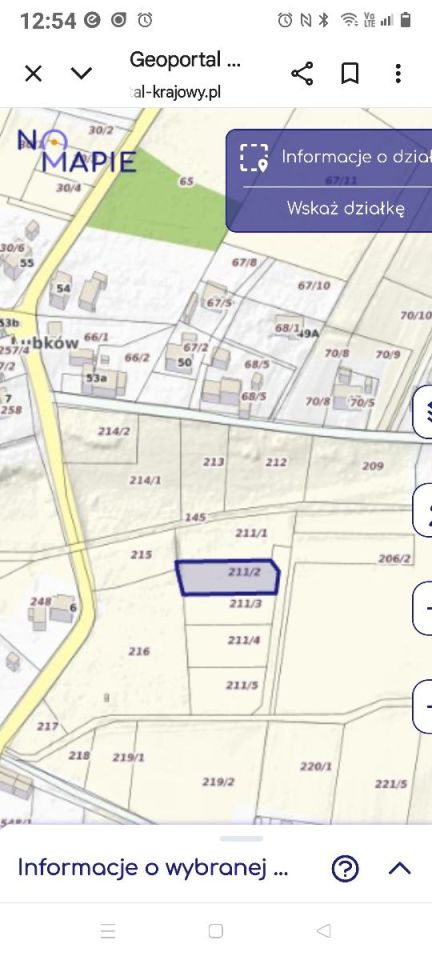 Działka budowlana Lubków. Zdjęcie 4