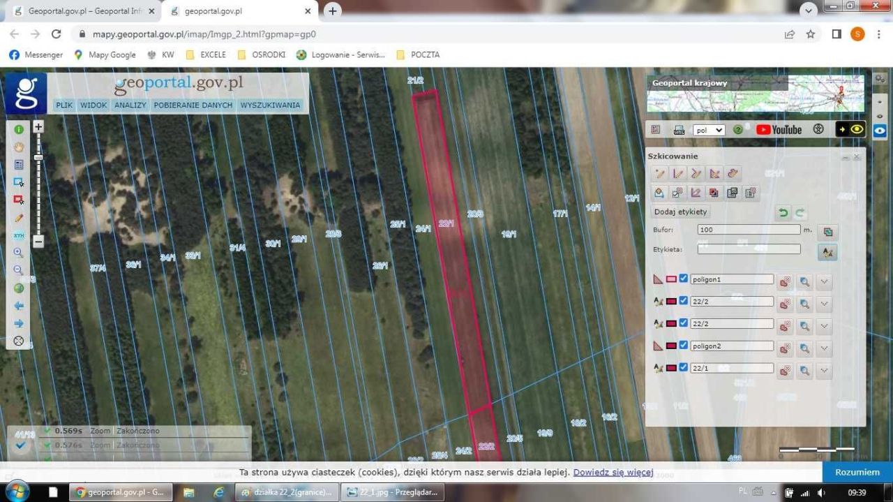 Działka rolna Brudzowice. Zdjęcie 3