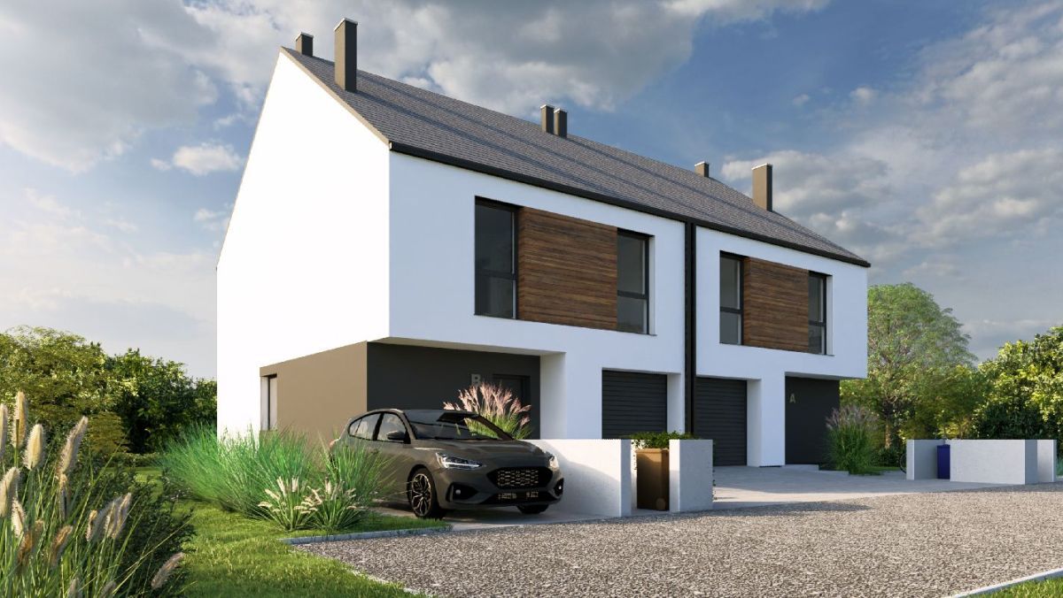 bliźniak, 5 pokoi Święta Katarzyna, ul. Lawendowa. Zdjęcie 2