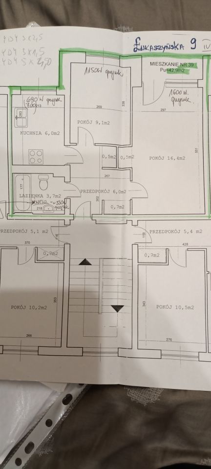 Mieszkanie 2-pokojowe Biała Podlaska, ul. Łukaszyńska. Zdjęcie 8