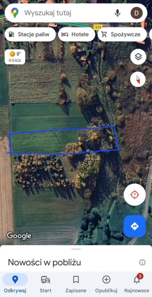 Działka budowlana Przezmark. Zdjęcie 7