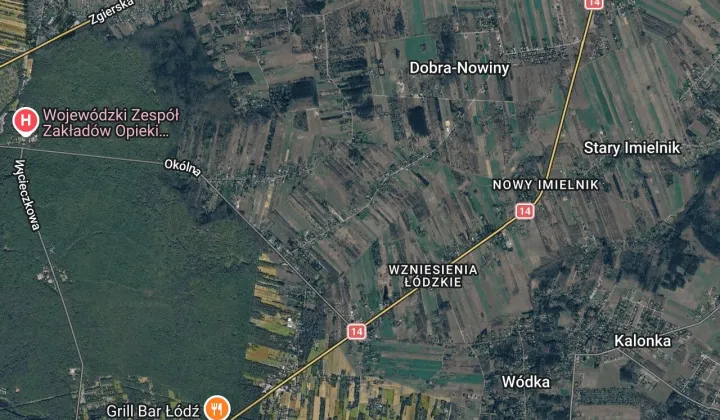 Działka rekreacyjna Łódź Bałuty, ul. Moskule
