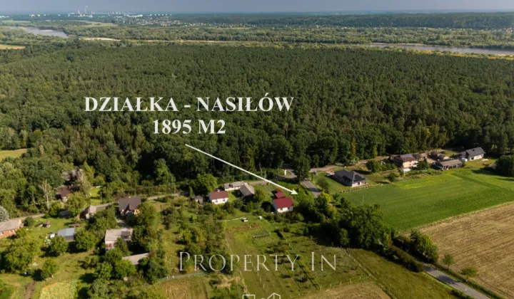 Działka inwestycyjna Nasiłów