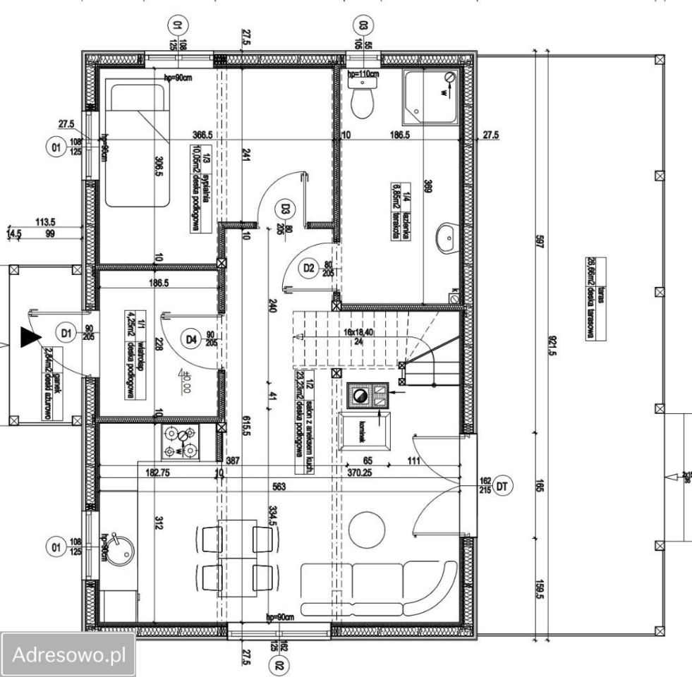 dom wolnostojący, 5 pokoi Świerkocin. Zdjęcie 14