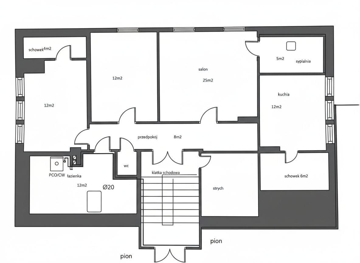 Mieszkanie 3-pokojowe Ożarów Mazowiecki, ul. Adama Mickiewicza. Zdjęcie 13