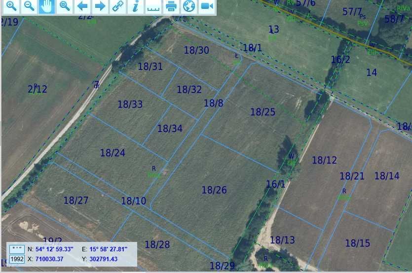 Działka budowlana Będzinko. Zdjęcie 3