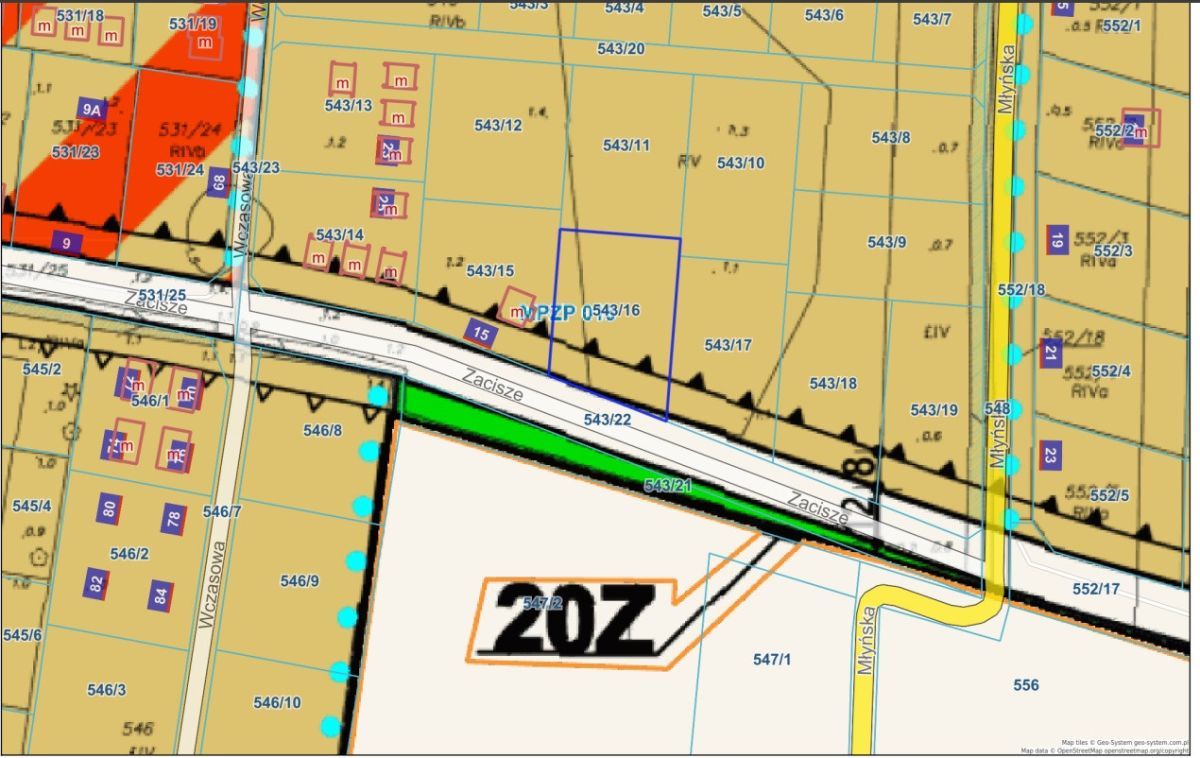 Działka budowlana Jantar, ul. Wczasowa. Zdjęcie 7