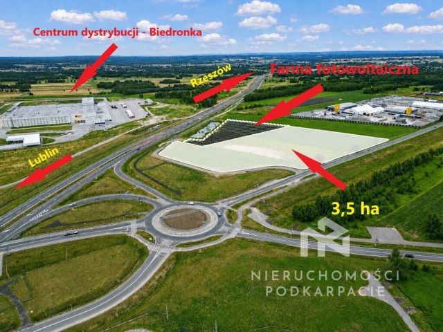 Działka inwestycyjna Sokołów Małopolski. Zdjęcie 2