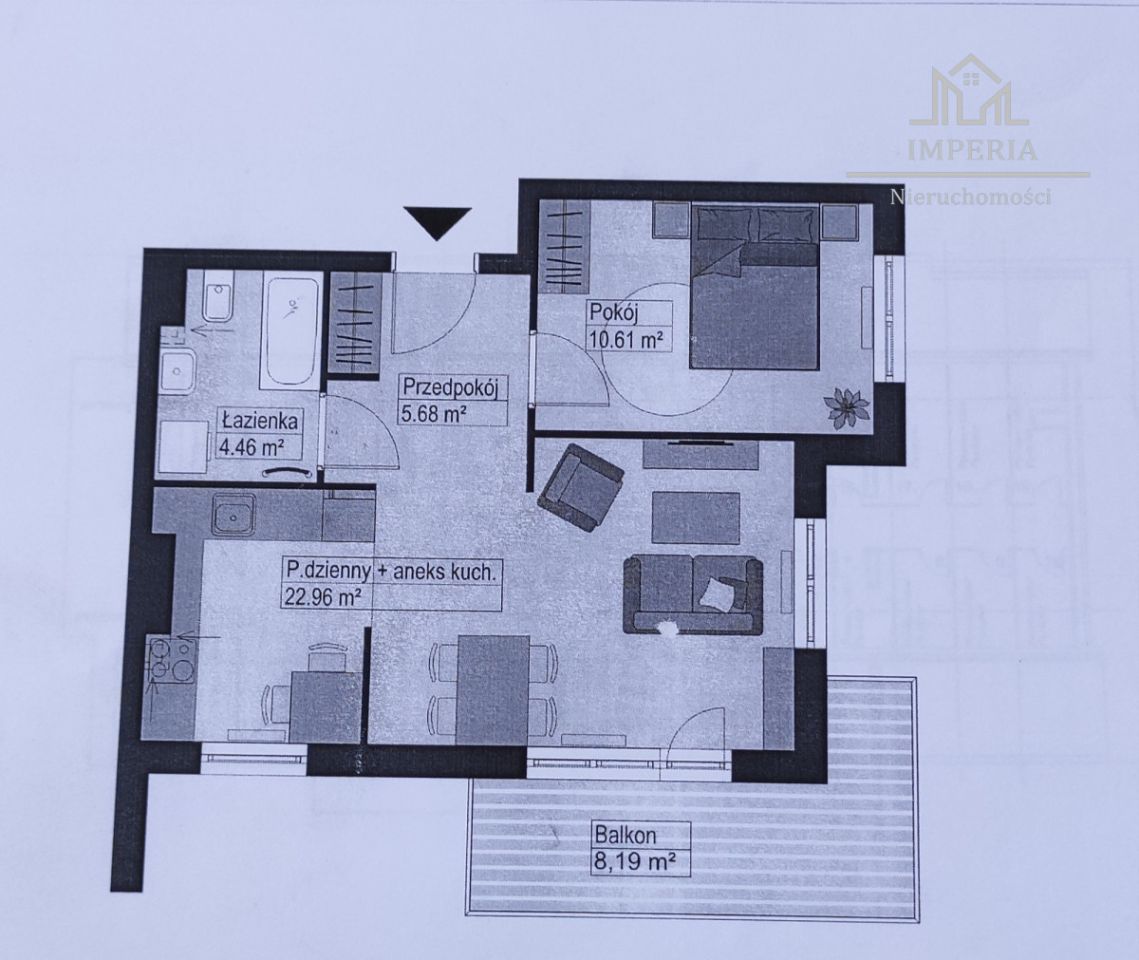 Mieszkanie 2-pokojowe Straszyn, ul. Starogardzka. Zdjęcie 16