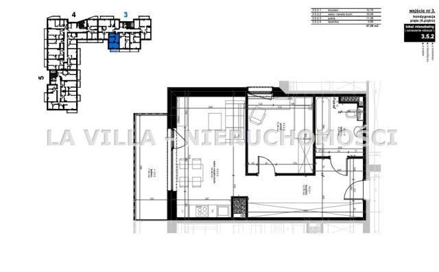 Mieszkanie 2-pokojowe Leszno, os. Ogrody. Zdjęcie 4