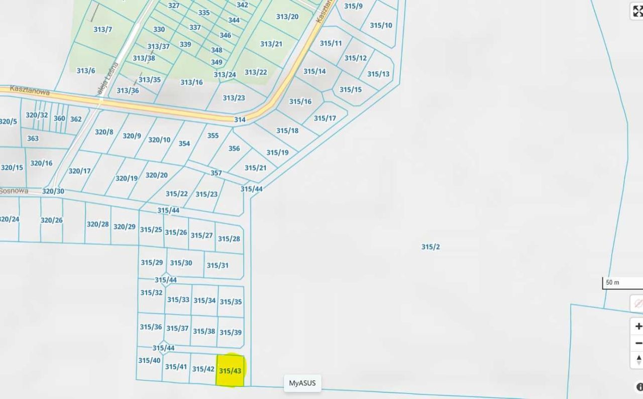 Działka budowlana Koźlice, ul. Bukowa. Zdjęcie 2