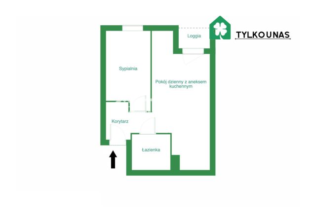Mieszkanie 2-pokojowe Gdańsk Orunia, ul. Hilarego Koprowskiego. Zdjęcie 17