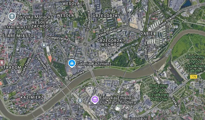 Mieszkanie 1-pokojowe Kraków Grzegórzki, ul. Grzegórzecka