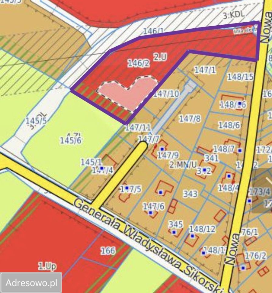 Działka budowlana Radzymin, ul. Nowa