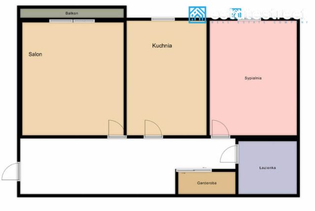 Mieszkanie 2-pokojowe Kraków Prądnik Biały, ul. gen. Augusta Fieldorfa-Nila. Zdjęcie 10