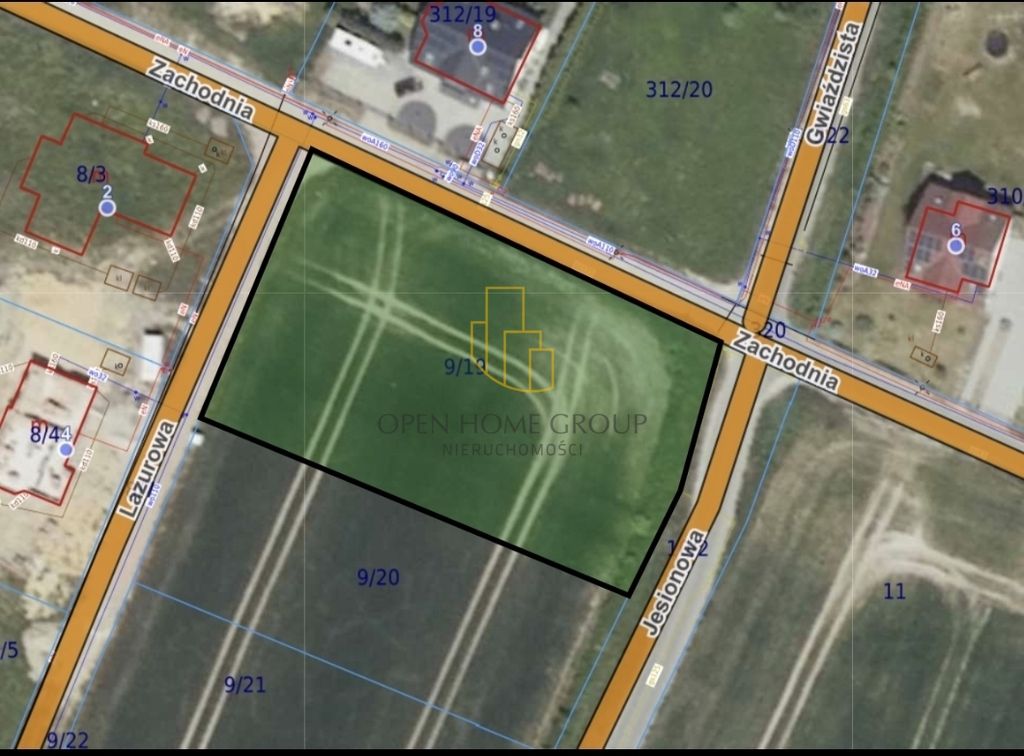 Działka budowlana Krępice. Zdjęcie 4