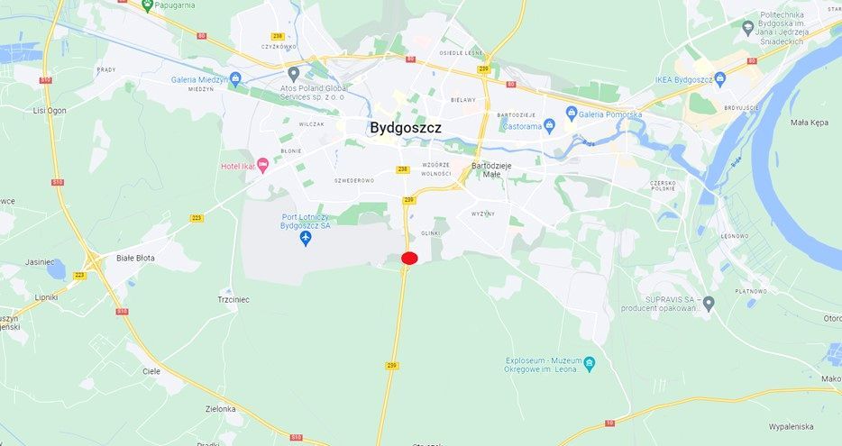 Działka inwestycyjna Bydgoszcz Glinki, al. Jana Pawła II. Zdjęcie 8