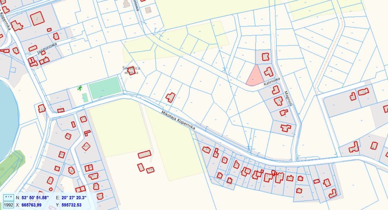 Działka budowlana Ługwałd, ul. Kalinowa. Zdjęcie 4