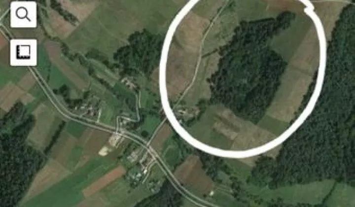 Działka leśna Huta Poręby