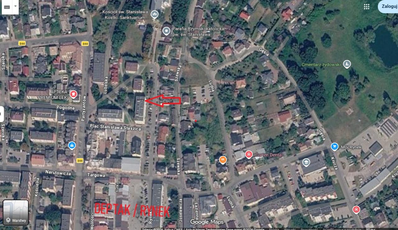 Mieszkanie 3-pokojowe Hrubieszów Śródmieście, ul. Plac Staszica. Zdjęcie 24