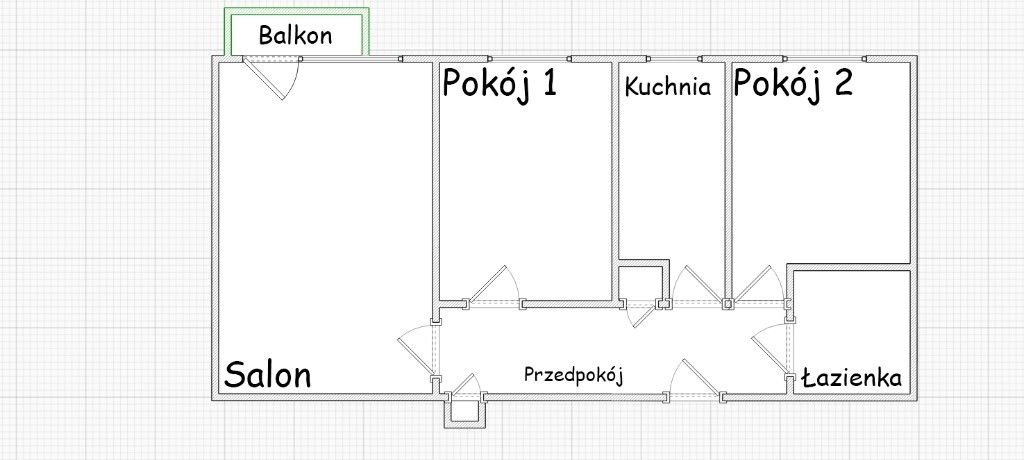 Mieszkanie 3-pokojowe Nowa Sól, ul. Szkolna. Zdjęcie 16