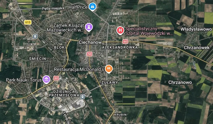 Mieszkanie 2-pokojowe Ciechanów Aleksandrówka, ul. Armii Krajowej