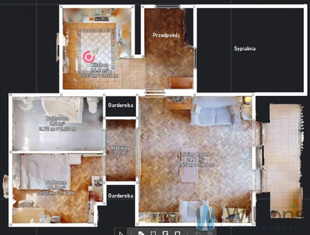 Mieszkanie 3-pokojowe Warszawa Wesoła. Zdjęcie 20