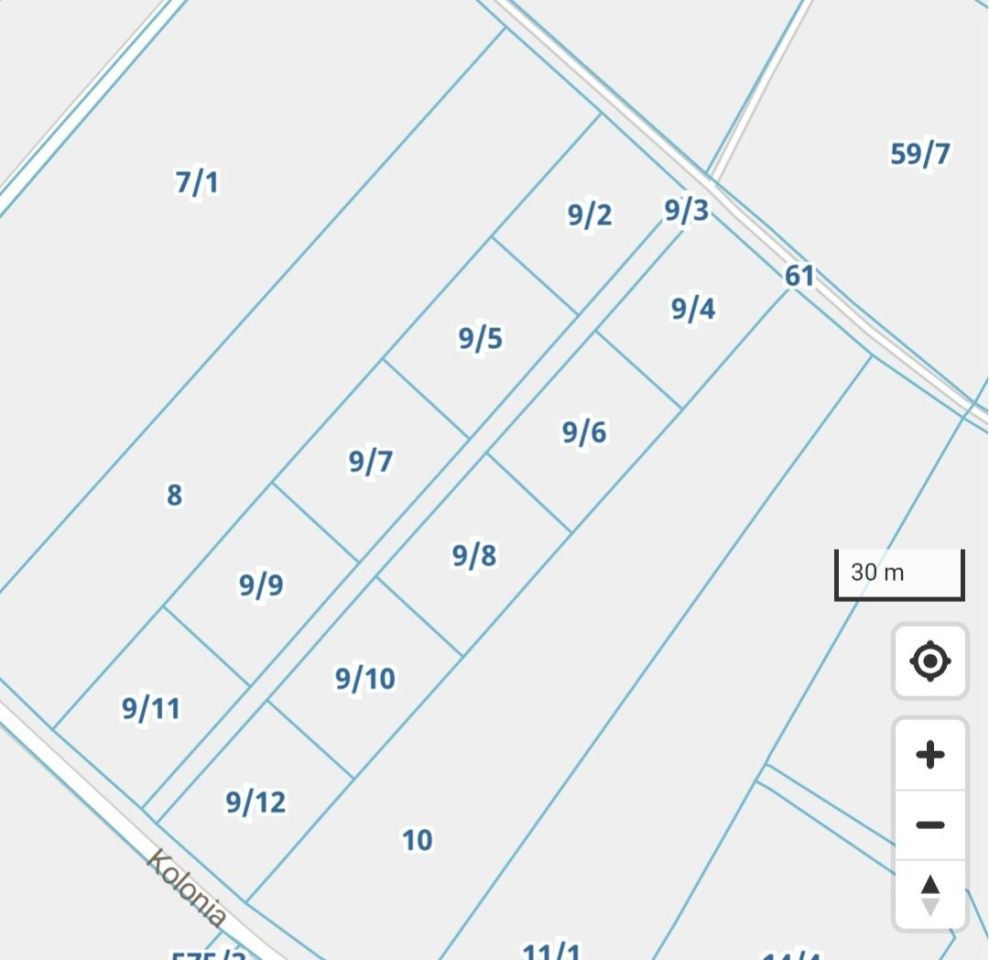 Działka budowlana Kępie Zaleszańskie Kąt, ul. Kolonia. Zdjęcie 3