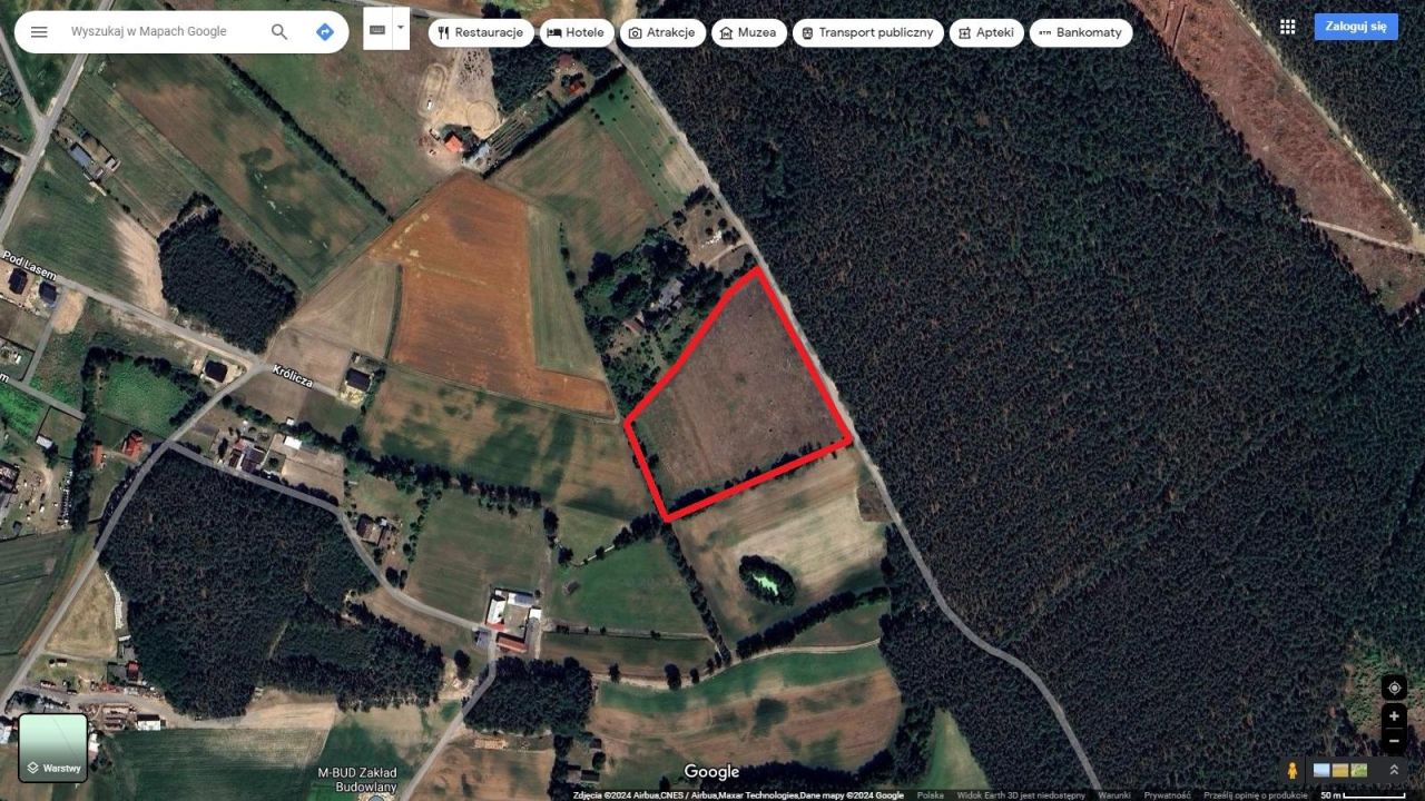 Działka budowlana Nowy Dwór. Zdjęcie 2