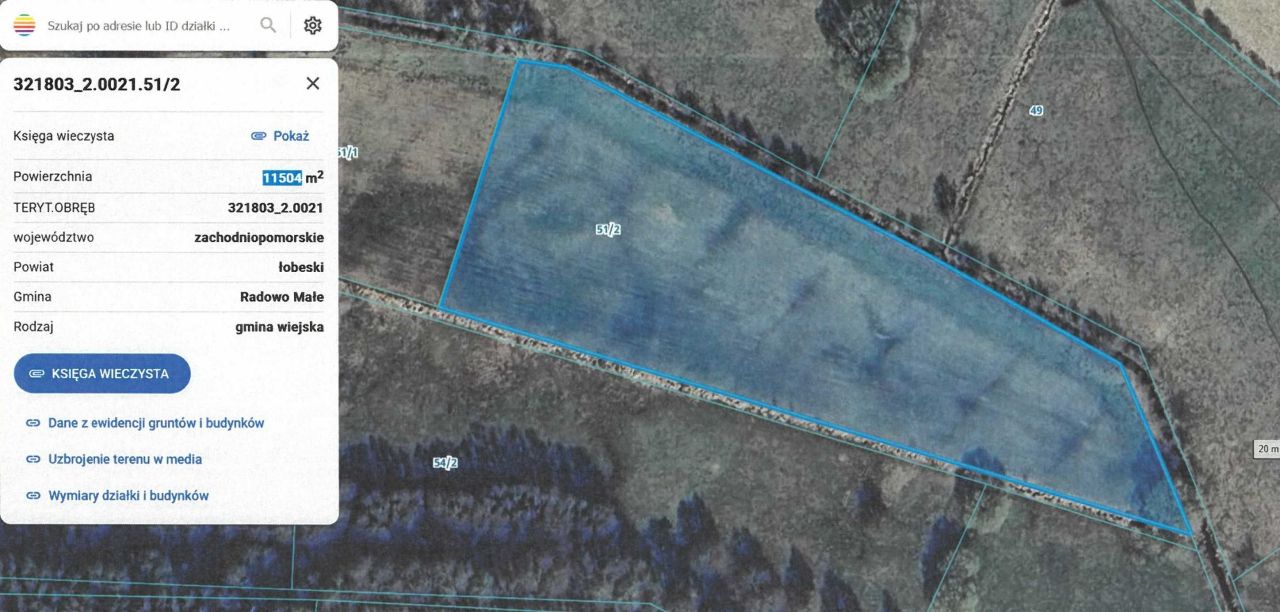 Działka rolna Strzmiele. Zdjęcie 1