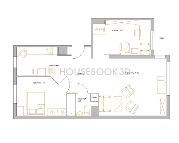 Mieszkanie 3-pokojowe Warszawa, ul. Panieńska. Zdjęcie 8