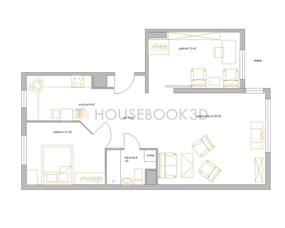 Mieszkanie 3-pokojowe Warszawa, ul. Panieńska. Zdjęcie 8