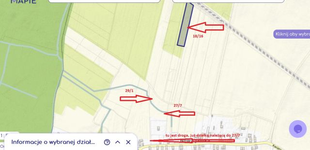 Działka rolna Nowa Jamka, ul. Kwiatowa. Zdjęcie 1