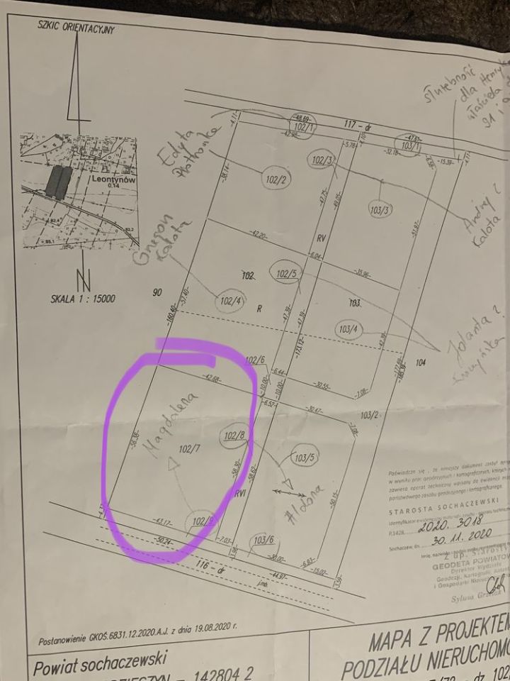 Działka rolno-budowlana Leontynów. Zdjęcie 2
