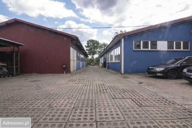 Hala/magazyn Zaścianki, ul. Kasztelańska. Zdjęcie 1